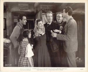 Scena del film "Gli avventurieri di Santa Maria" - regia Sam Wood - 1940 - attori Betty Brewer, Gilbert Roland, Fred MacMurray e Patricia Morison
