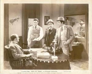Scena del film "Men of Texas" - regia Ray Enright- 1942