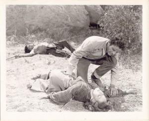 Scena del film "I rapinatori" - regia Joseph Kane - 1948