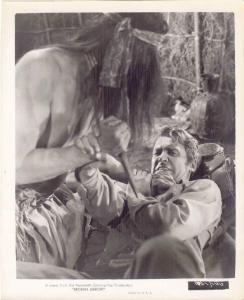 Scena del film " Broken Arrow " (L'amante indiana) - regia Delmer Daves - 1950 - attori James Stewart e Jeff Chandler