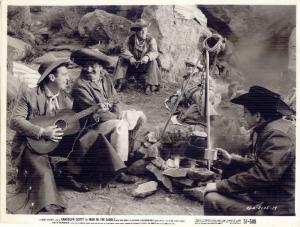 Scena del film "Il cavaliere del deserto" - regia André De Toth - 1951