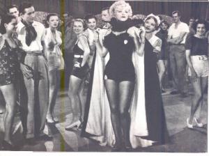 Scena del film "Follie di Broadway 1936" - regia Roy Del Ruth - 1935 - attrice Eleanor Powell