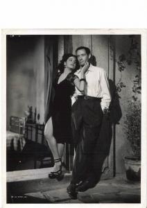 Scena del film "Fiesta d'amore e di morte" - regia Robert Rossen - 1951 - attori Mel Ferrer e Charlita