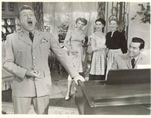 Scena del film "Da quando sei mia" - regia Alexander Hall - 1952 - attore Mario Lanza