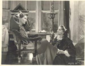 Scena del film "Stirpe dannata" - regia Marc Allégret - 1948 - attrice Valerie Hobson