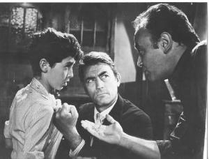Scena del film "... e venne il giorno della vendetta" - regia Fred Zinnemann - 1964 - attore Gregory Peck