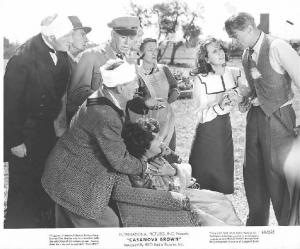 Scena del film "Tre donne di Casanova" - regia Sam Wood - 1944 - attori Gary Cooper, Frank Morgan e Teresa Wright