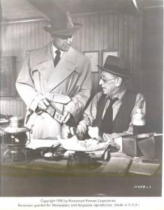 Scena del film "Il cerchio di fuoco" - regia Lewis Allen - 1951 - attore Alan Ladd