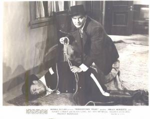 Scena del film " I deportati di Botany Bay" - regia John Farrow - 1953 - attore Alan Ladd