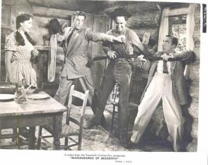 Scena del film "Paradiso notturno" - regia Harmon Jones - 1952 - attrice Mitzi Gaynor