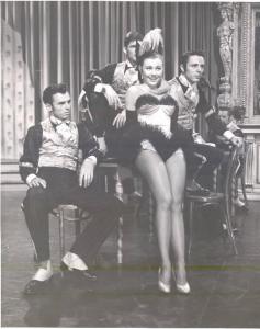 Scena del film "Paradiso notturno" - regia Harmon Jones - 1952 - attrice Mitzi Gaynor