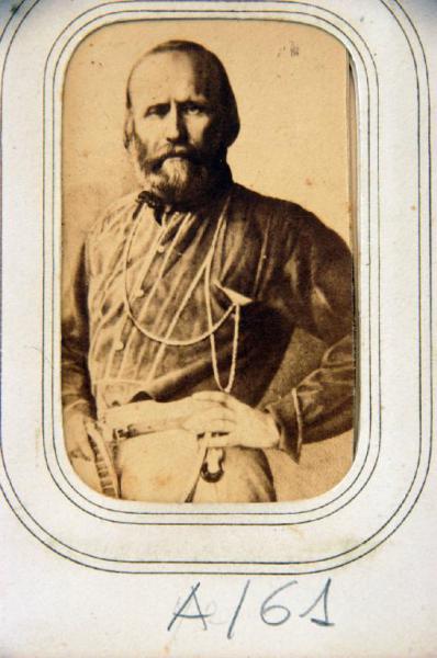 Ritratto maschile - Giuseppe Garibaldi - Spedizione dei Mille / Risorgimento italiano