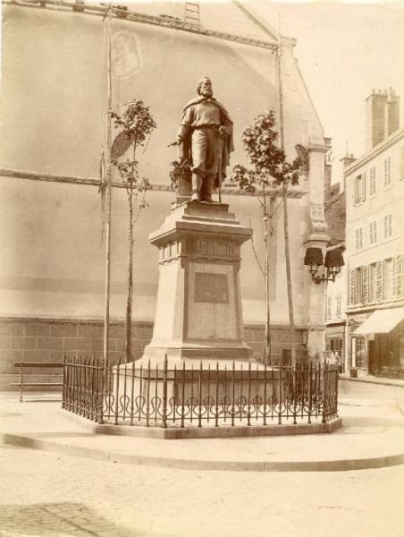 Francia - Digione - Placette Garibaldi - Monumento a Giuseppe Garibaldi - Paul Auban