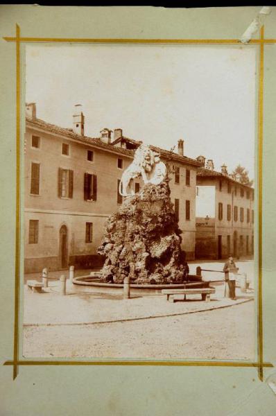 Treviglio - Monumento a Giuseppe Garibaldi - Enrico Butti / Risorgimento italiano