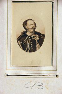 Ritratto maschile - Vittorio Emanuele II di Savoia / Risorgimento italiano