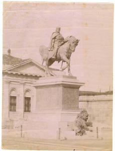 Brescia - Piazza Garibaldi - Monumento a Giuseppe Garibaldi - Eugenio Maccagnani / Risorgimento italiano
