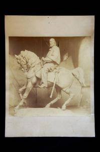 Modello - Monumento a Giuseppe Garibaldi - Pietro Bordini - Verona / Risorgimento italiano