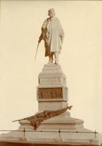 Vincenzo Vela - Modello per il monumento a Giuseppe Garibaldi e alle Giornate di Como del 1848 a Como / Risorgimento italiano