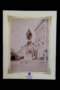 Macerata - Corso Cavour - Monumento a Giuseppe Garibaldi - Ettore Ferrari / Risorgimento italiano
