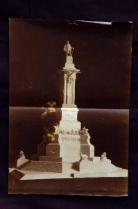 Modello - Monumento a Giuseppe Garibaldi sul Gianicolo a Roma - Ettore Ximenes - Augusto Guidini / Risorgimento italiano