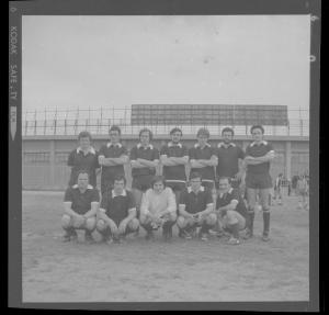 Ritratto di gruppo maschile - Mantova - Parco Te - Campi da calcio - Formazione della squadra