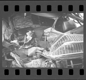 Incidente mortale - Autostrada del Brennero - Interno dell'autotreno incidentato