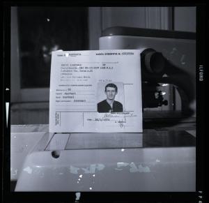 Ritratto maschile - Incidente - Documento della vittima - Giancarlo Monici