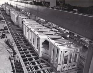 Innocenti - Impianto siderurgico dell'Orinoco - Cantiere dell'acciaieria - Interno