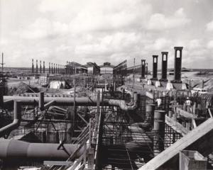 Innocenti - Impianto siderurgico dell'Orinoco - Laminatoi in costruzione
