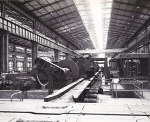 Innocenti - Impianto siderurgico dell'Orinoco - Laminatoi - Treno 800 e seghe volanti