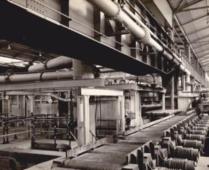 Innocenti - Impianto siderurgico dell'Orinoco - Forno di riscaldo, lato carica