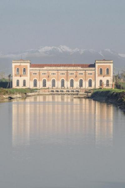 Bagnolo San Vito - Stabilimento idrovoro della Travata - Centrale idrovora - Canale Gherardo - Monti