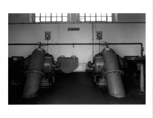 Guardamiglio - Chierichesse - Impianto di sollevamento ad uso irriguo -  Sala macchine - Pompe e turbine