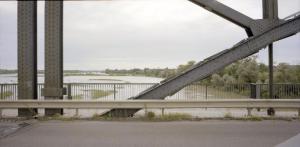 Mezzana Bigli - Fiume Po - Ponte della Gerola (o ponte di Mezzana Bigli) - Guardrail
