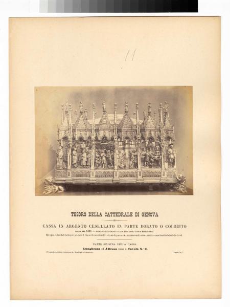 Arte applicata - Arca processionale - Genova - Museo del Tesoro della cattedrale di Genova