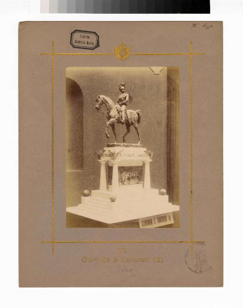 Scultura equestre - Bozzetto concorso per Monumento a Amedeo IV di Savoia - Tancredi Pozzi