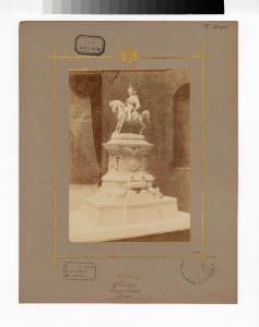 Scultura equestre - Bozzetto concorso per Monumento a Amedeo IV di Savoia - Ambrogio Borghi