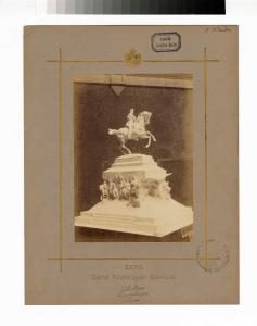 Scultura equestre - Bozzetto concorso per Monumento a Amedeo IV di Savoia - Davide Calandra