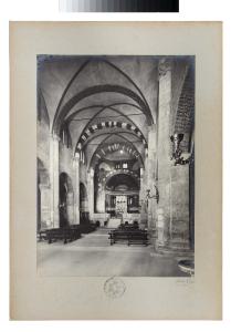 Pavia - Basilica di San Pietro in Ciel d'Oro - Veduta interna della navata