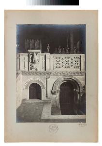 Pavia - Basilica San Pietro in Ciel d'Oro - Portali di ingresso alla cripta