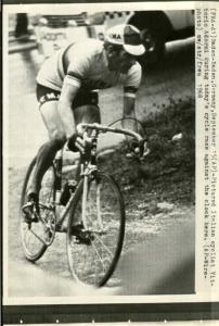 Ciclismo - Vittorio Adorni - Baden-Baden (Germania) - Gran Prix Baden-Baden 1968 - Corsa a cronometro - Il vincitore in azione