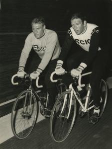 Ciclismo - Vittorio Adorni - In allenamento con Rudi Altig