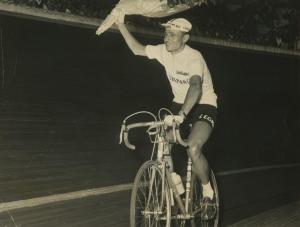Ciclismo - Ercole Baldini - Milano - 41° Giro d'Italia - Giro d'onore per il vincitore