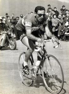 Ciclismo - Franco Bitossi - Corsa Milano-Sanremo 1966 - In azione