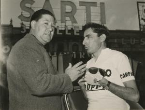 Ciclismo - Fausto Coppi - Milano - Piazza Duomo - 39° Giro d'Italia - In conversazione con Vincenzo Giacotto