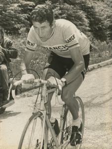 Ciclismo - Felice Gimondi - In azione durante un Giro d'Italia
