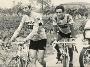 Ciclismo - Felice Gimondi - Giro dell'Emilia 1978 - Con Franco Bitossi
