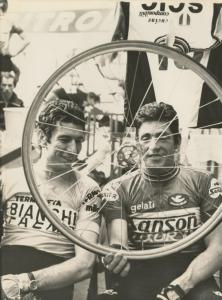 Ciclismo - Felice Gimondi - Con Francesco Moser