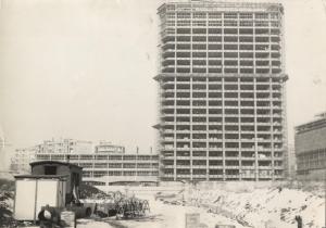 Milano - Centro direzionale - Via Melchiorre Gioia - "Palazzo del Comune" in costruzione