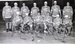 Sport invernali - Hockey su ghiaccio - La squadra del Cortina Rex - Ritratto di gruppo